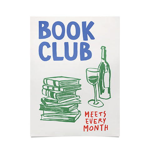 April Lane Art Book Club Poster