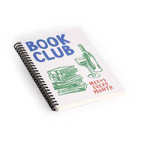 April Lane Art Book Club Spiral Notebook