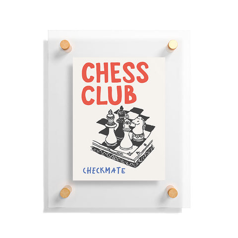 April Lane Art Chess Club Floating Acrylic Print