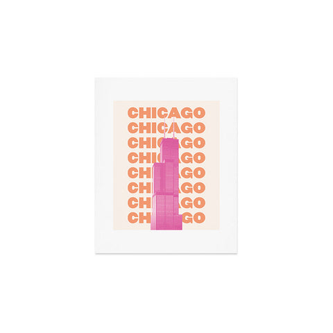 April Lane Art Chicago Willis Tower Art Print
