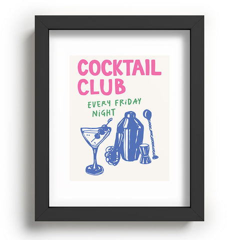 April Lane Art Cocktail Club Recessed Framing Rectangle