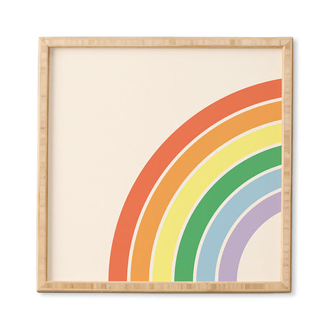 April Lane Art Rainbow III Framed Wall Art