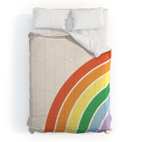 April Lane Art Rainbow III Comforter