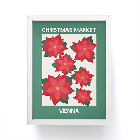 April Lane Art Vienna Christmas Market Framed Mini Art Print