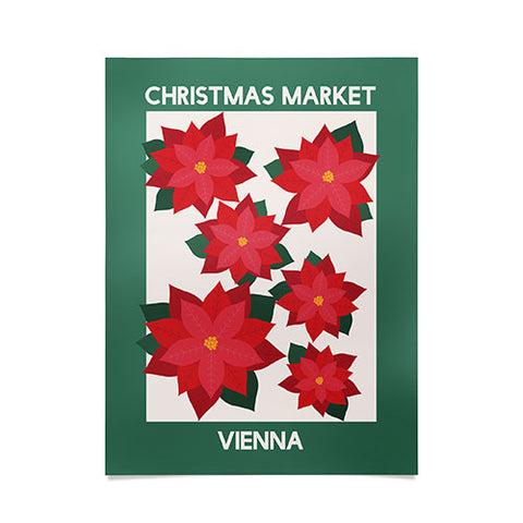 April Lane Art Vienna Christmas Market Poster