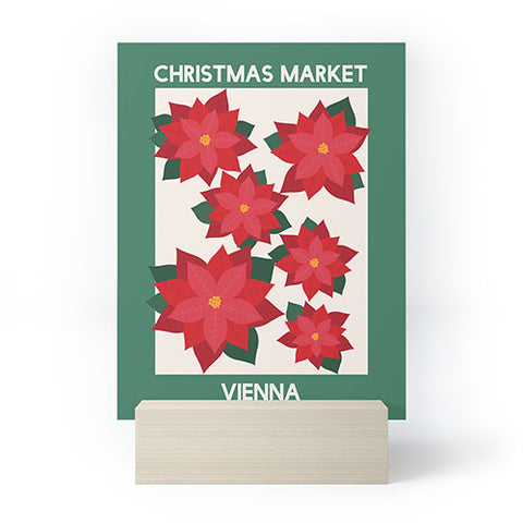 April Lane Art Vienna Christmas Market Mini Art Print