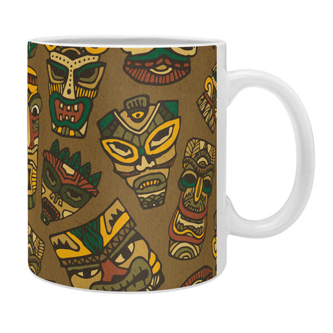 Arcturus Tiki Masks Coffee Mug