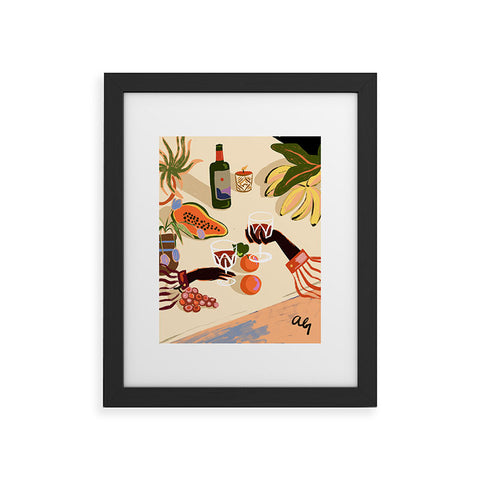 artyguava Cheers to You Framed Art Print
