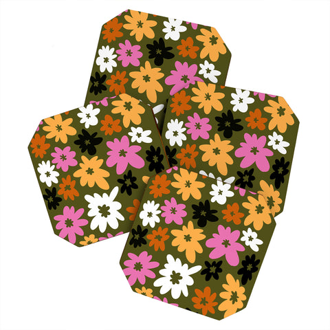 artyguava Forever Flora Coaster Set