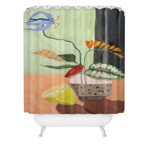 artyguava Ikebana Shower Curtain