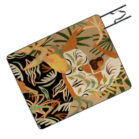 artyguava Nature Embrace Picnic Blanket