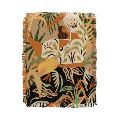 artyguava Nature Embrace Throw Blanket