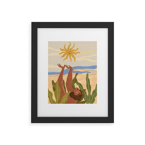 artyguava Sun Salutation II Framed Art Print