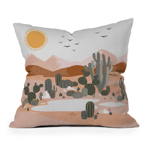 Avenie After the Rain Oasis Outdoor Throw Pillow