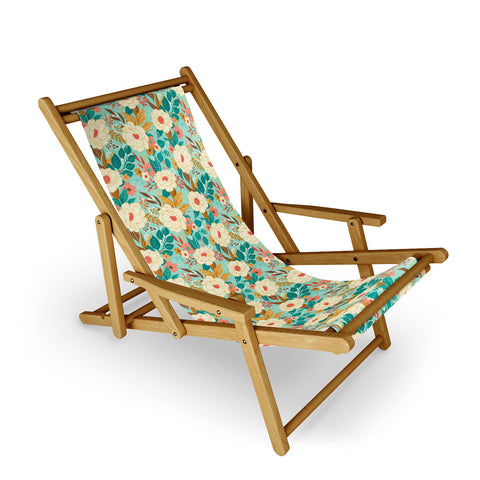 Avenie Boho Floral Summer Sling Chair