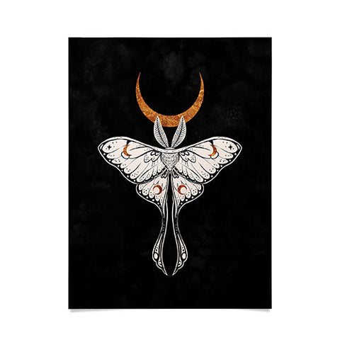 Avenie Celestial Luna Moth Poster