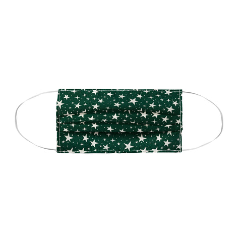 Avenie Christmas Stars In Green Face Mask