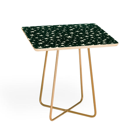 Avenie Christmas Stars In Green Side Table