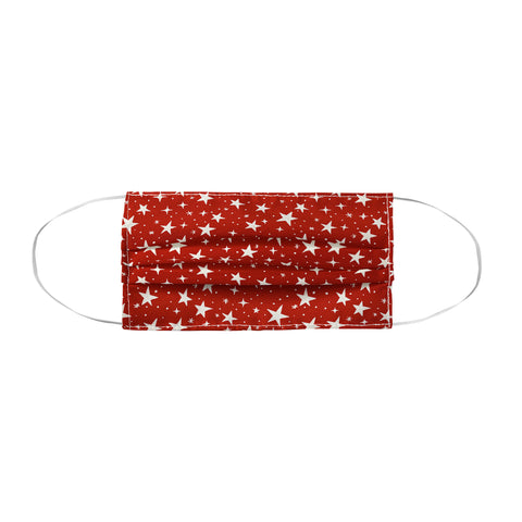 Avenie Christmas Stars in Red Face Mask