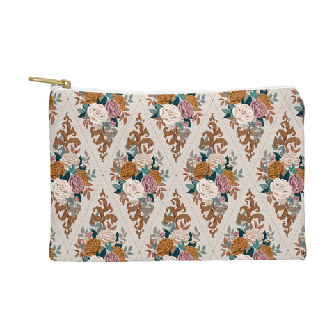 Avenie French Florals II Pouch