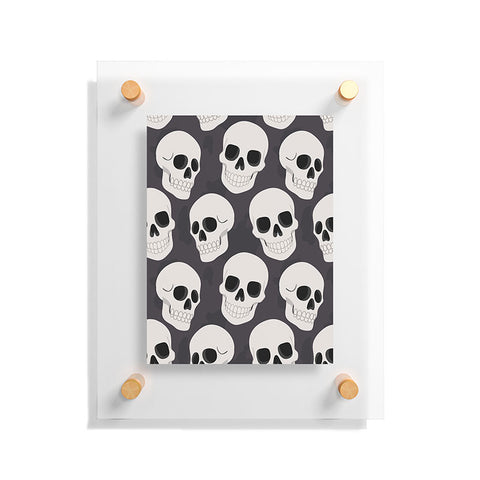 Avenie Goth Skulls Floating Acrylic Print
