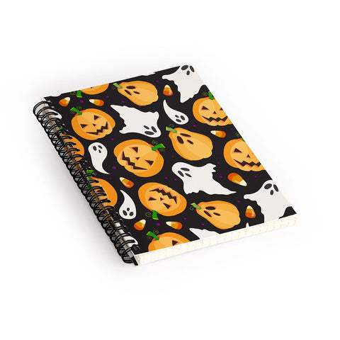 Avenie Halloween Collection Spiral Notebook