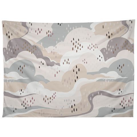 Avenie Land and Sky Among the Clouds Tapestry