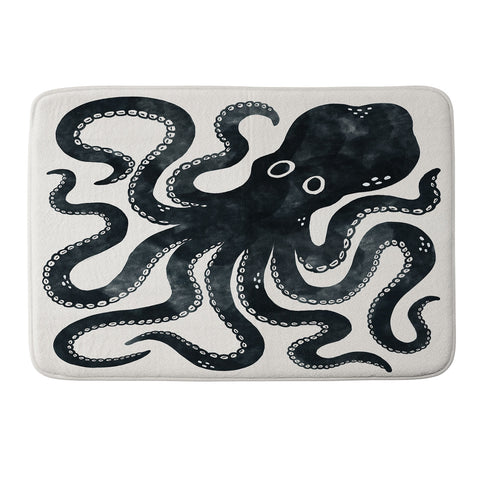 Avenie Minoan Octopus Memory Foam Bath Mat