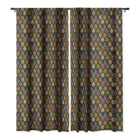 Avenie Natures Tapestry Collection Blackout Window Curtain