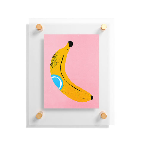 ayeyokp Banana Pop Art Floating Acrylic Print