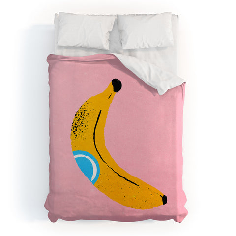 ayeyokp Banana Pop Art Duvet Cover