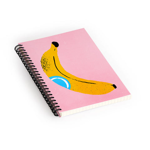 ayeyokp Banana Pop Art Spiral Notebook