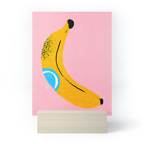 ayeyokp Banana Pop Art Mini Art Print