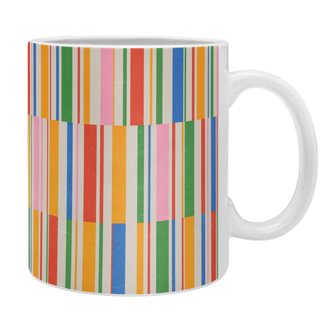 ayeyokp Stripes PATTERN 01 The Retro Coffee Mug