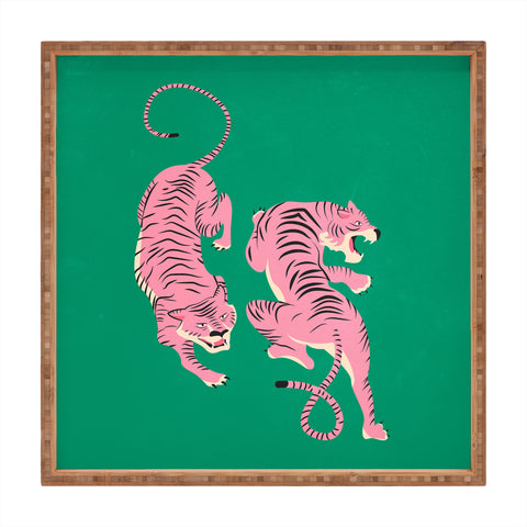 ayeyokp The Chase Pink Tiger Edition Square Tray