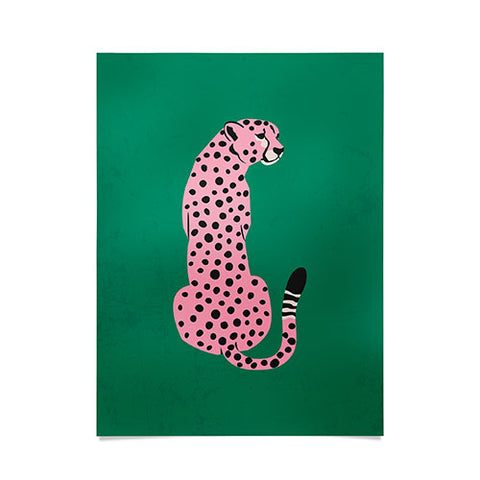 ayeyokp The Stare Pink Cheetah Edition Poster
