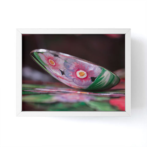 Barbara Sherman Floral Spoon Framed Mini Art Print