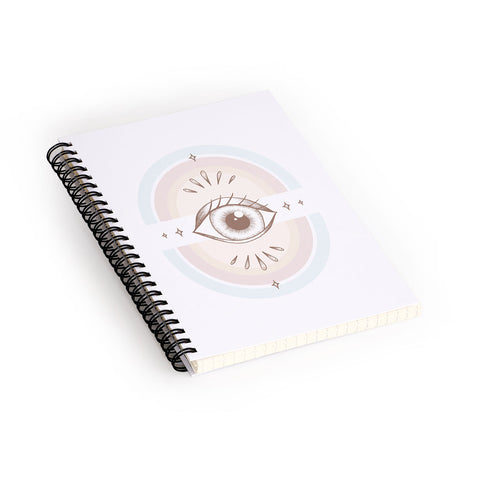 Barlena Retro Eyes Spiral Notebook