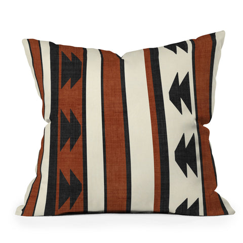 Becky Bailey Province in Rust Outdoor Throw Pillow