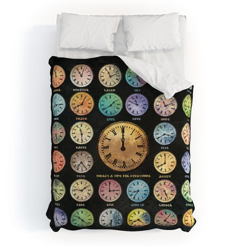 Belle13 A Time For Everything Duvet Cover