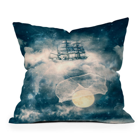 Belle13 I Am Gonna Bring You The Moon Outdoor Throw Pillow