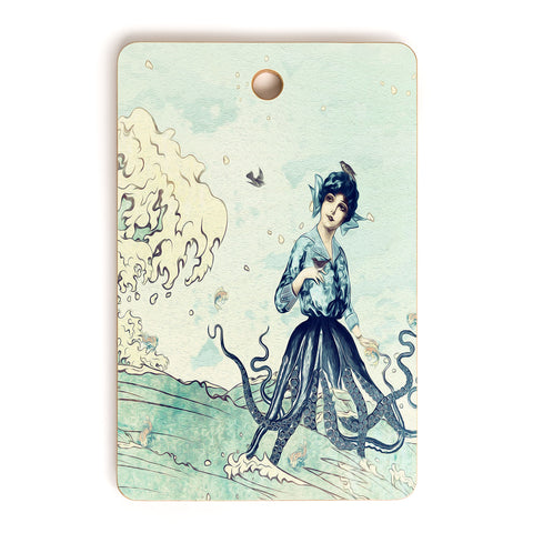 Belle13 Sea Fairy Cutting Board Rectangle