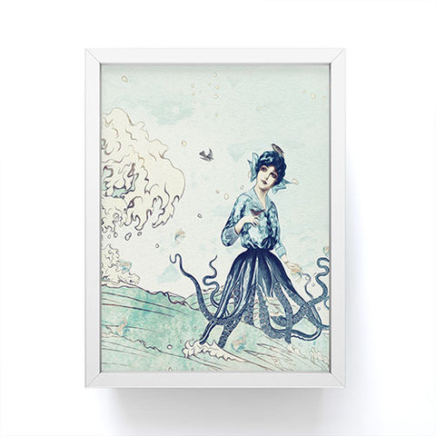 Belle13 Sea Fairy Framed Mini Art Print