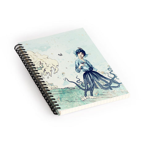 Belle13 Sea Fairy Spiral Notebook