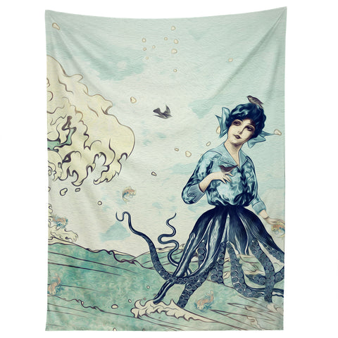 Belle13 Sea Fairy Tapestry