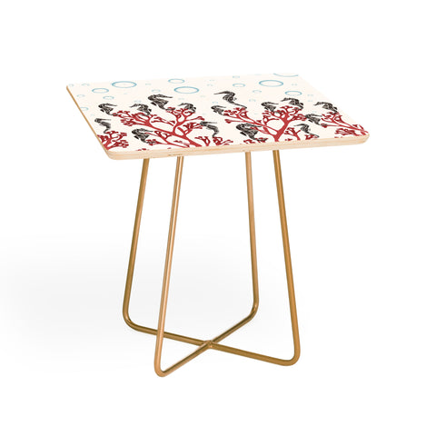 Belle13 Seahorse Forest Side Table