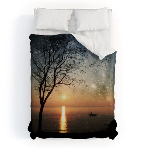 Belle13 The Old Man And The Sea Duvet Cover