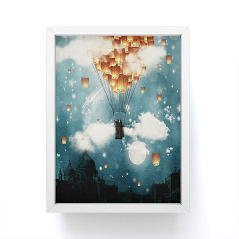Belle13 Where All The Wishes Come True Framed Mini Art Print