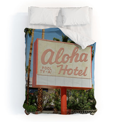 Bethany Young Photography Aloha Hotel on Film Comforter