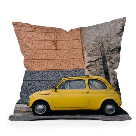 Bethany Young Photography Amalfi Coast Drive XII Outdoor Throw Pillow